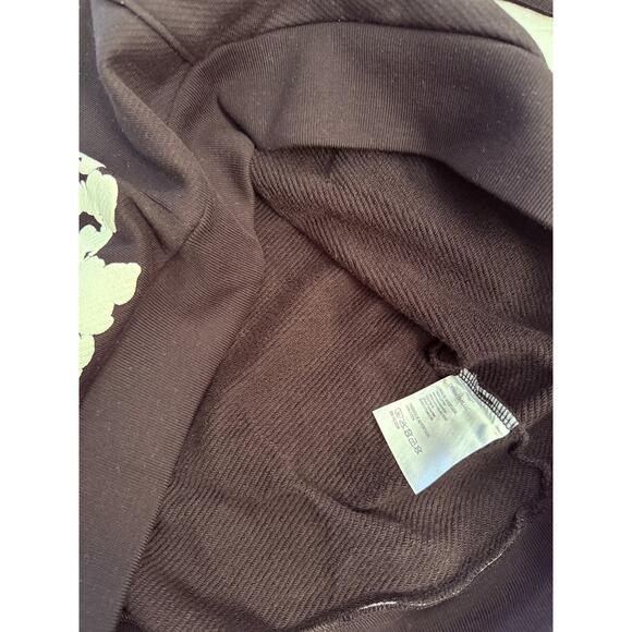 Denim Tears Hoodie Mens Sz Medium Black Cotton Wreath Streetwear 100% AUTHENTIC - Picture 10 of 12